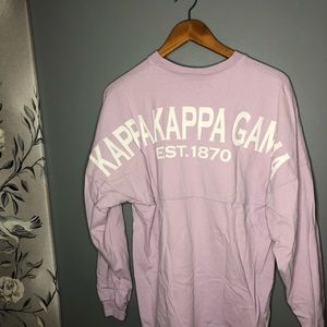 Kappa Kappa Gamma Long Sleeve Purple Top
